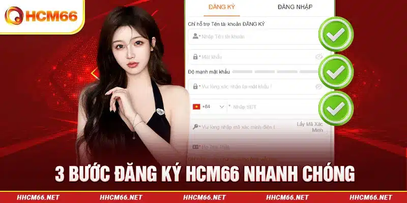 3 bước để đăng ký HCM66 nhanh chóng