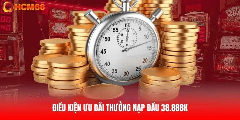 Điều kiện tham gia thưởng nạp đầu 38.888K tại HCM66